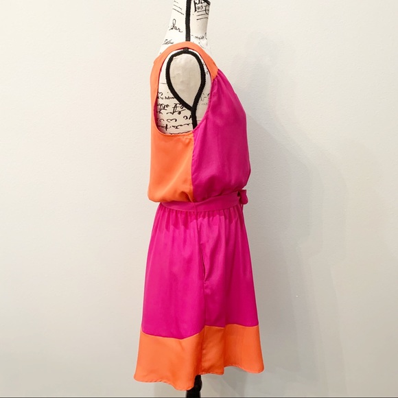 Merona Color Block Dress, Size Medium - Picture 3 of 7